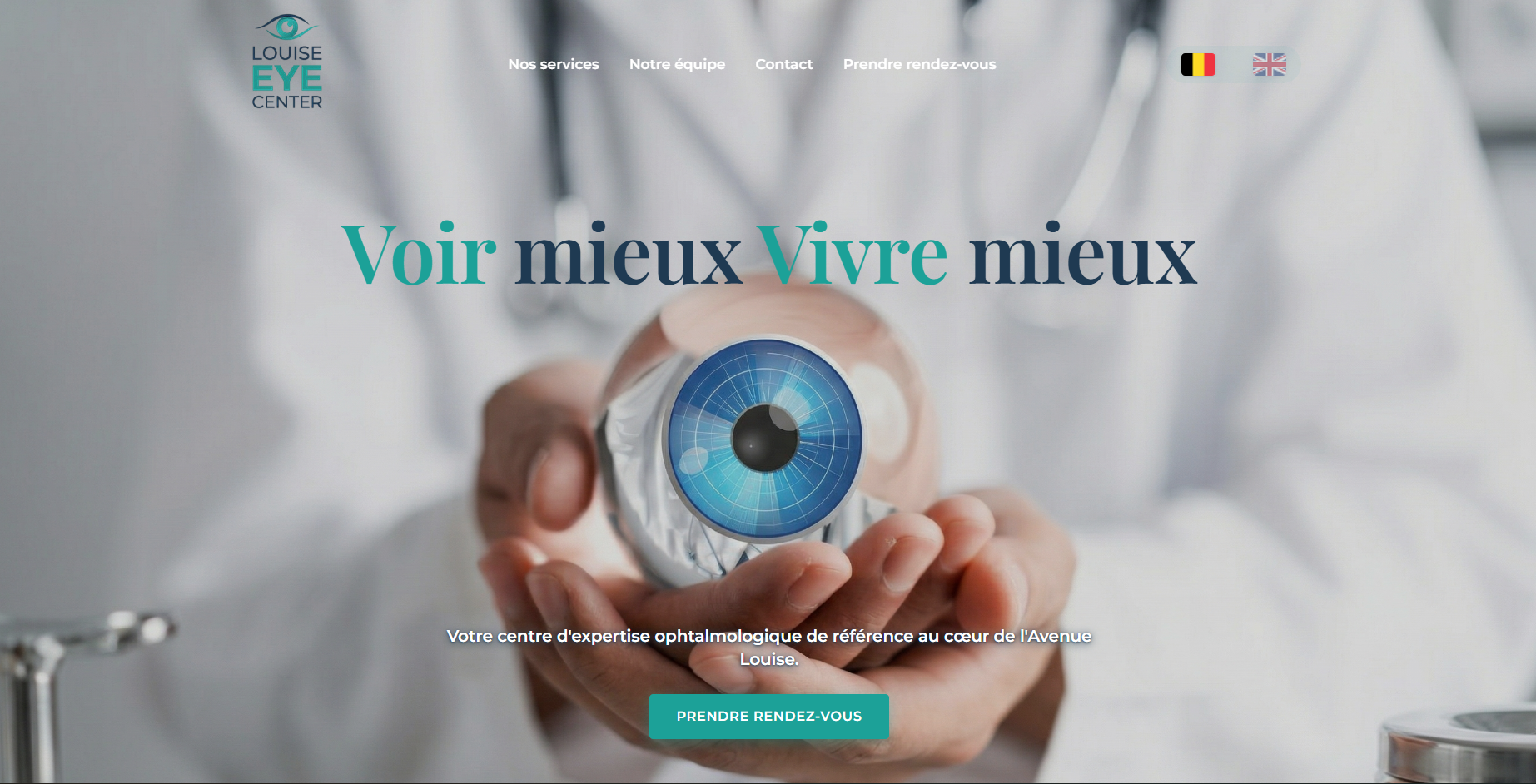Nouveau site Louise Eye Clinic